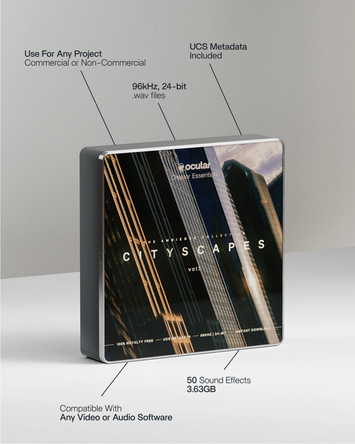 Cityscapes Vol. 1 - Ambience SFX