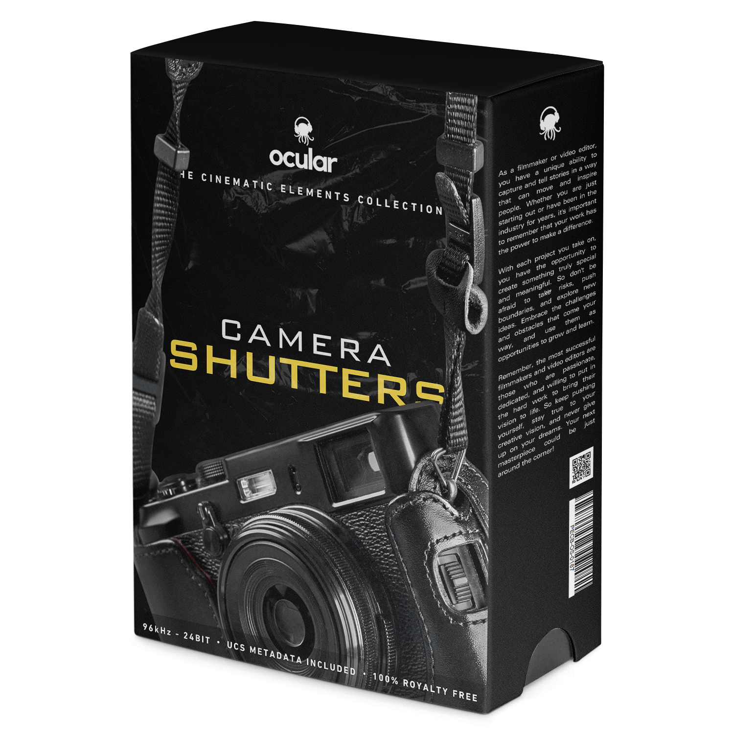 Camera Shutters Sound Effects Library.