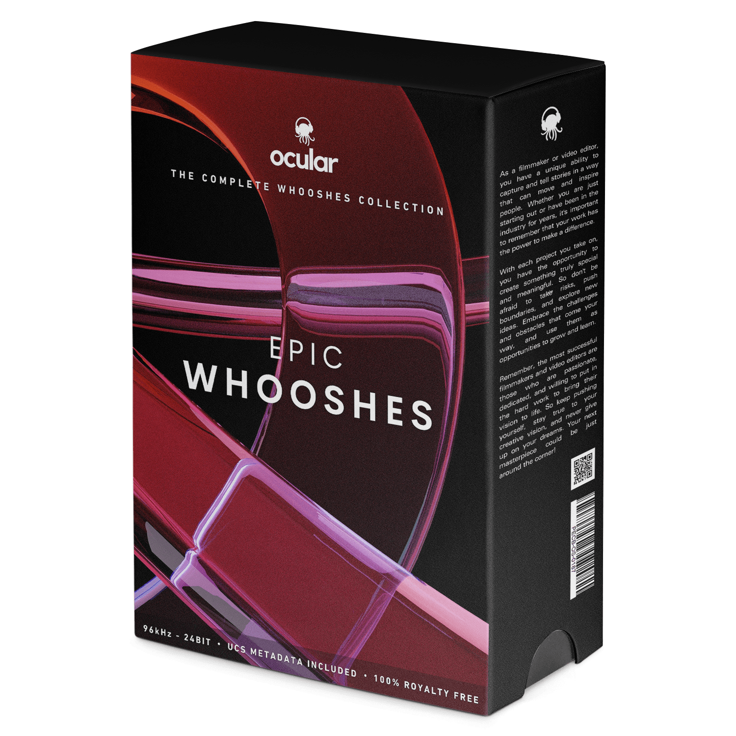 Epic Whooshes Sound Effects for Video Editing. Professional Sound FX Library.
