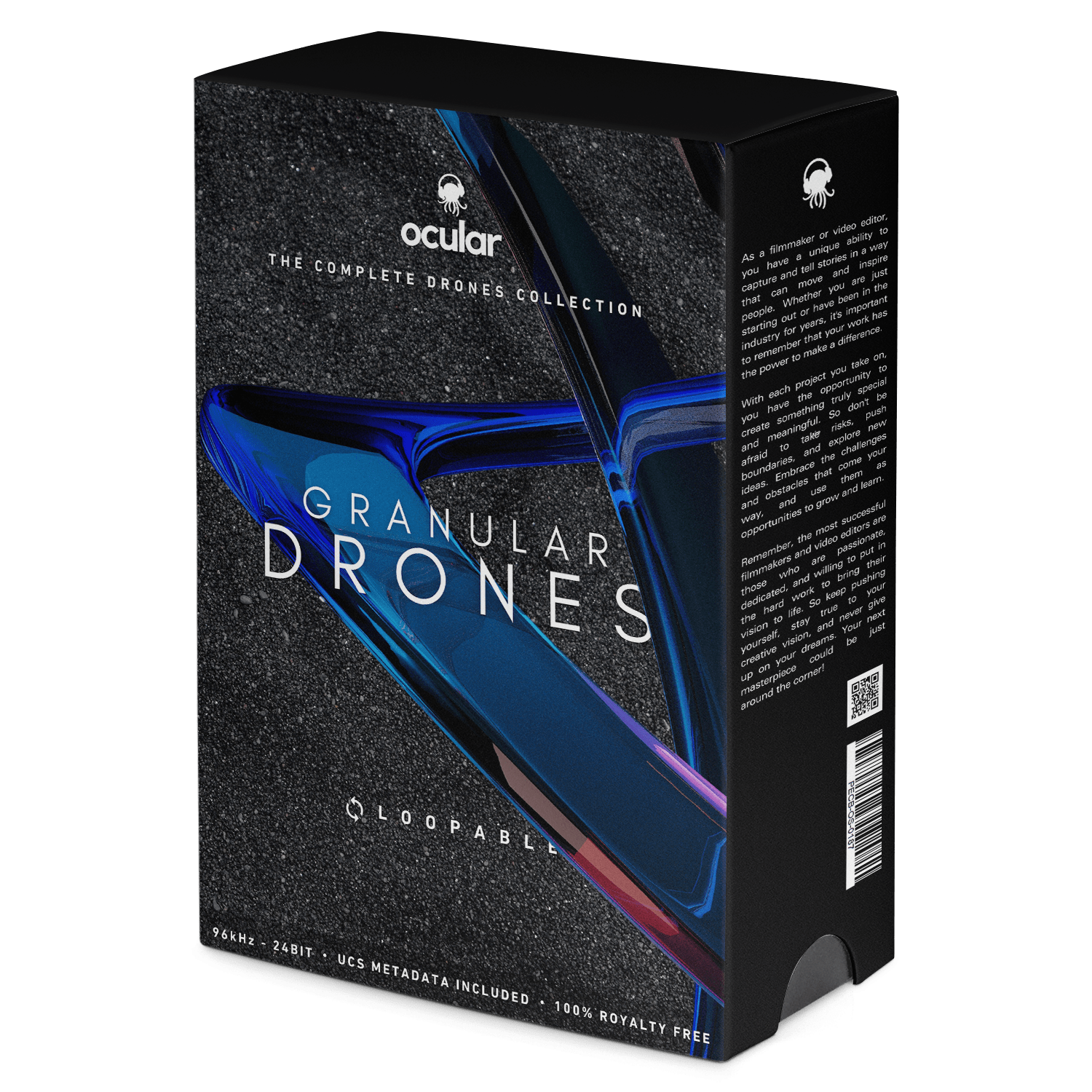 Granular Drones Sound Effects for Video Editing. Professional Sound FX Library.