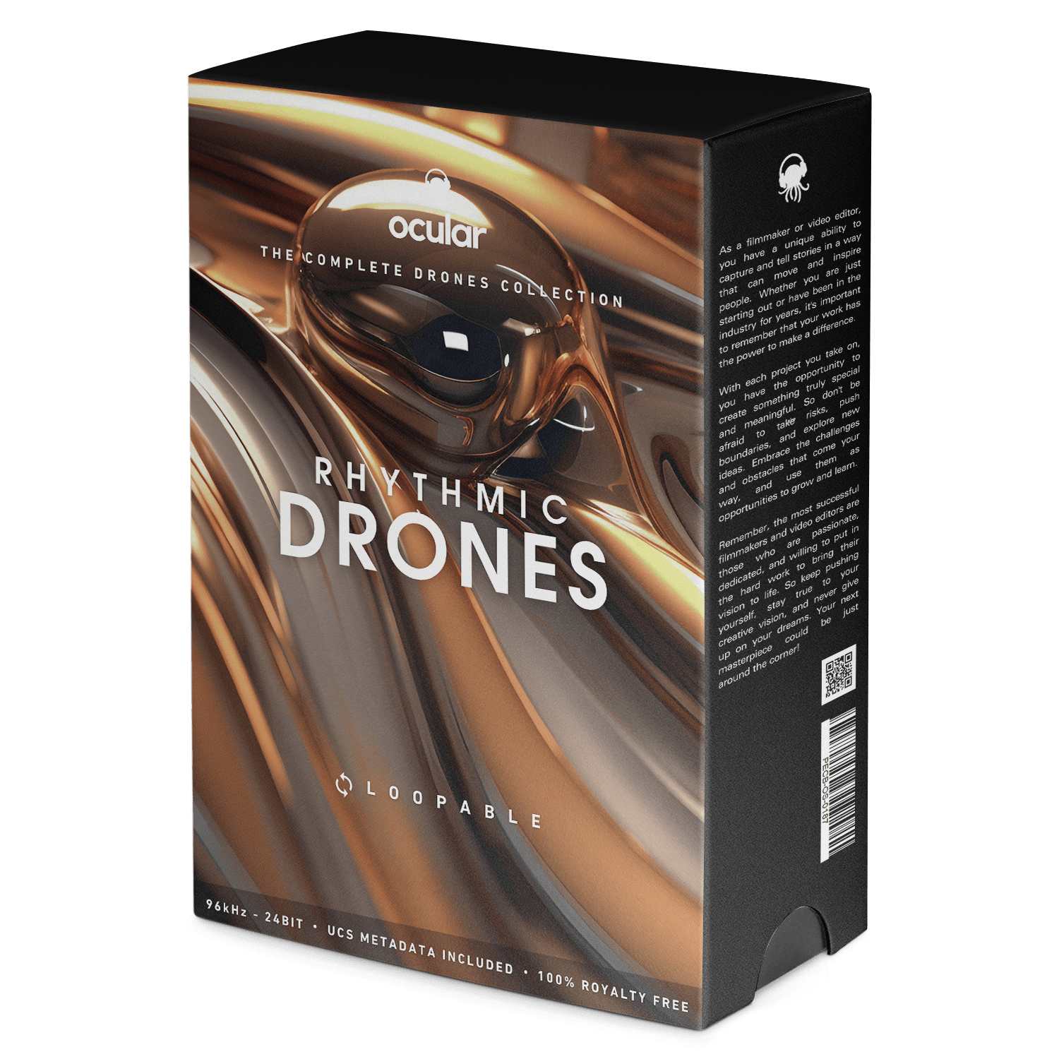 Rhythmic Drones Sound FX for video editing.
