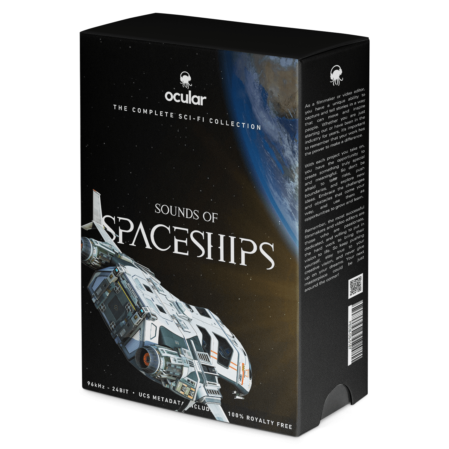 Sounds of Spaceships Sound Effects for Video Editing. Professional Sound FX Library.