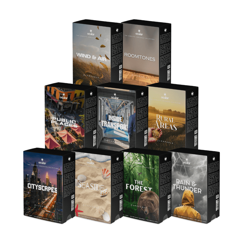 Sound Effects Libraries - 100% Royalty Free